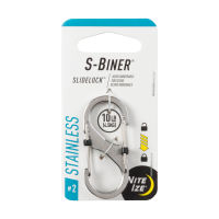 Nite Ize S-Biner Slidelock Stainless Steel Carabiner Size 2