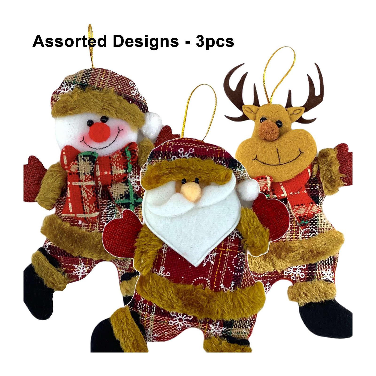 plush animated christmas decorations