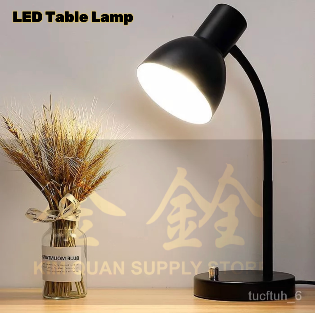 Nordic Style Table/Desk/Study Lamp Stylish Adjustable Neck LED Lighting
