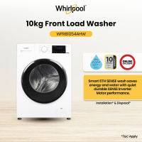 **Online Exclusive** Whirlpool WFRB1054AHW Time Wash 10.5kg Front Load Washer 1400 rpm with 2 Years Warranty