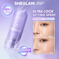 SHEGLAM LockD In Setting Spray Mattifying Effect Quick-Drying Long Lasting Makeup Locking Spray Oil-Control Non-Greasy Face Setting Finishng Spray Makeup Cosmetics