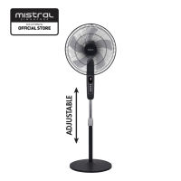 Mistral 16 Inch BLDC Stand Fan with Remote MSF1666DR - Black