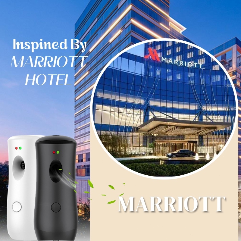 [SG Ready Stock] Automatic Air Freshener Dispenser Battery Operated Quiet for Home/Hotel/Bathroom