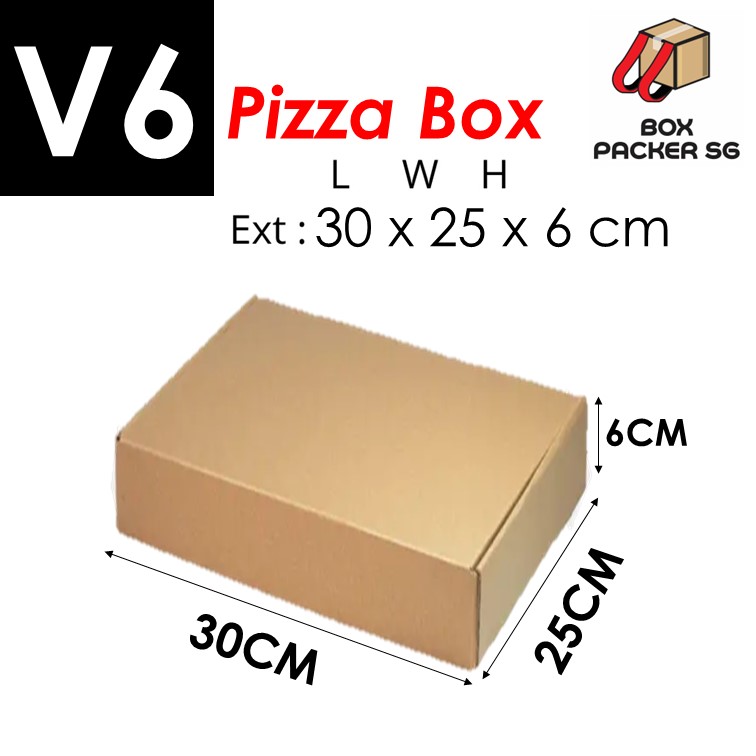 Pizza Box#1 Carton Box-Packaging box-Courier box Carton Box Packaging Box box packer sg