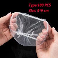 KIPRUN 30/100Pcs Sink Strainer Bag Disposable Kitchen Sink Strainer Bag Mesh Filtering Garbage Bag Shower Hair Stopper Sewer Water Filter Home Restaurant