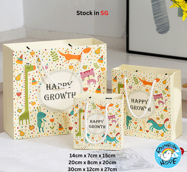 LOCAL SELLER 🇸🇬【Ready Stock】Premium Quality Paper Bag Gift Bag Birthday Party Goodie Bag Paper Bags for Gift 礼物/结婚/喜庆/祝福