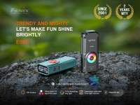 Fenix E06R Triple Light Sources Keychain Flashlight with Magnet Base