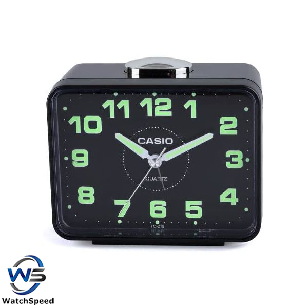 Casio TQ218-1 Table Top Travel Alarm Clock TQ-218-1D
