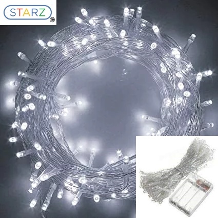 STARZ - 3 to 20 Meter Battery Operated Splash Proof Led Decoration Party Fairy String Lights Christmas Lightings Decorations
