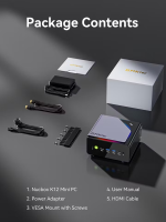 GMKtec K12 AMD Ryzen 7 H 255 Dual DDR5 96GB 3*M.2 2280 PCIe4.0 24TB WiFi 6E Oculink Windows 11 Pro Gaming MINI PC