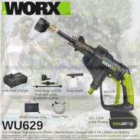 WORX WU629 4.0Ah HYDROSHOT CORDLESS PORTABLE PRESSURE CLEANER / HIGH PRESSURE WASHER / HIGH PRESSURE CLEANER