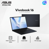 ASUS Vivobook 16 X1607CA-MB009W 16″ Laptop (Intel Core Ultra 7 Processor | Intel Graphics | 16GB/1TB) 2026