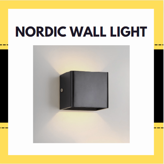 Nordic Wall Light 5W Minimalist Bedside Staircase Lighting