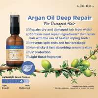 [Bundle of 2] LUCIDO-L Argan Rich Oil Hair Treatment Oil (60ml x 2)