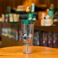 Peanuts™ + Starbucks® Autumn Fun Plastic Cold Cup 24oz