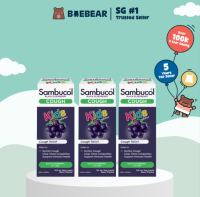 [Cheapest | Bundle of 3] Sambucol Kids Liquid UK Version (120ml) (3 -12 Years)| Immune health / Lactogg [Baebear.sg]