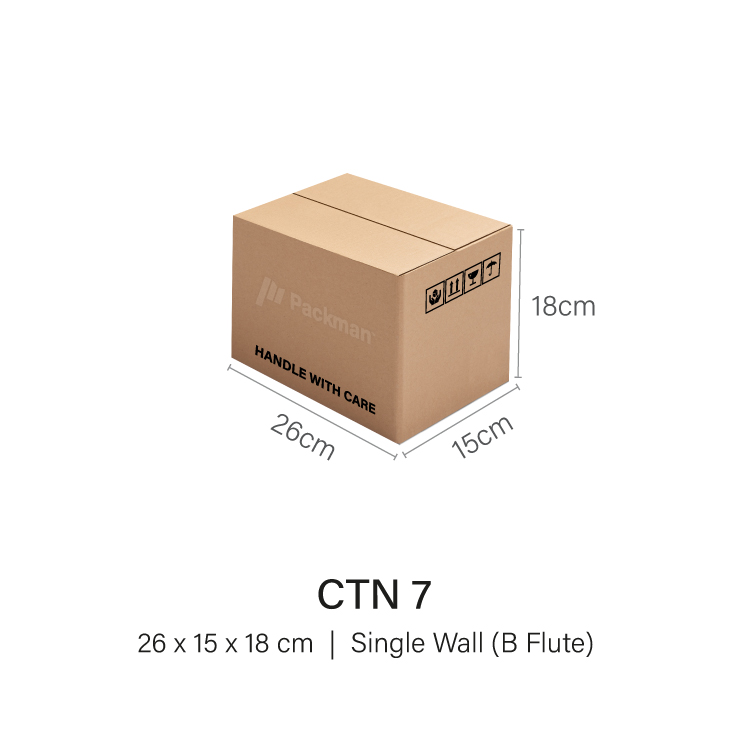 Packman Carton Boxes Cardboard Mailing Box Moving Box Storage Box Handle With Care