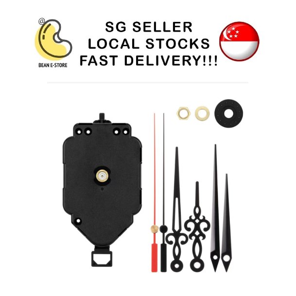 👍CHEAPEST!!!👍Quartz Pendulum Clock Movement Mechanism DIY Kit Different Hands for Wall Clock Repair Parts Replacement