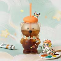 Starbucks + Pop Mart Molly Bearista Glass Cold Cup 15oz