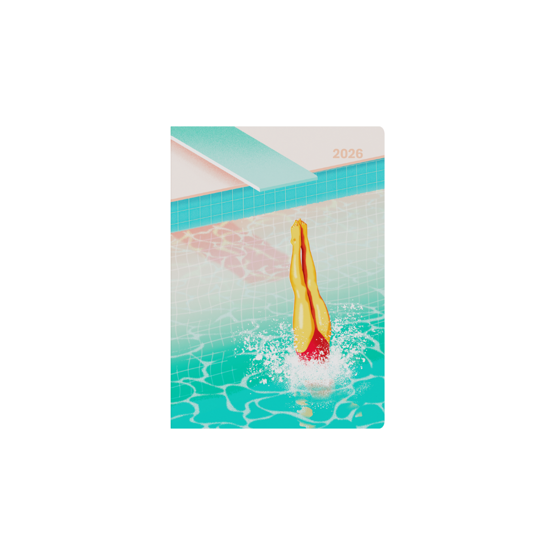 Submerge - A5 Week-To-View - Diary - 2026 Calendar Year Planner