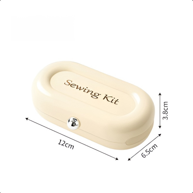 🧵[3-In-1 Portable]Magnetic Needle Thread Box DIY Portable Magnetic Sewing Box Set Anti-Lost Home Sewing Accessories Sewing Hand Embroidery Tool