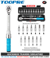 SG Delivery Toopre torque wrench set bicycle torque wrench set Torque Ratchet Wrench set for bicycle tools 2-24nm torque wrench