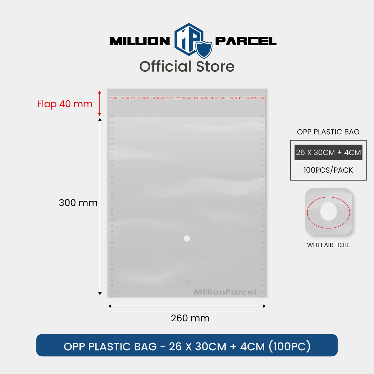 Transparent Self Adhesive Opp Bag | Transparent Plastic Bag with Seal | Self Adhesive Plastic Bag | Bag for clothes