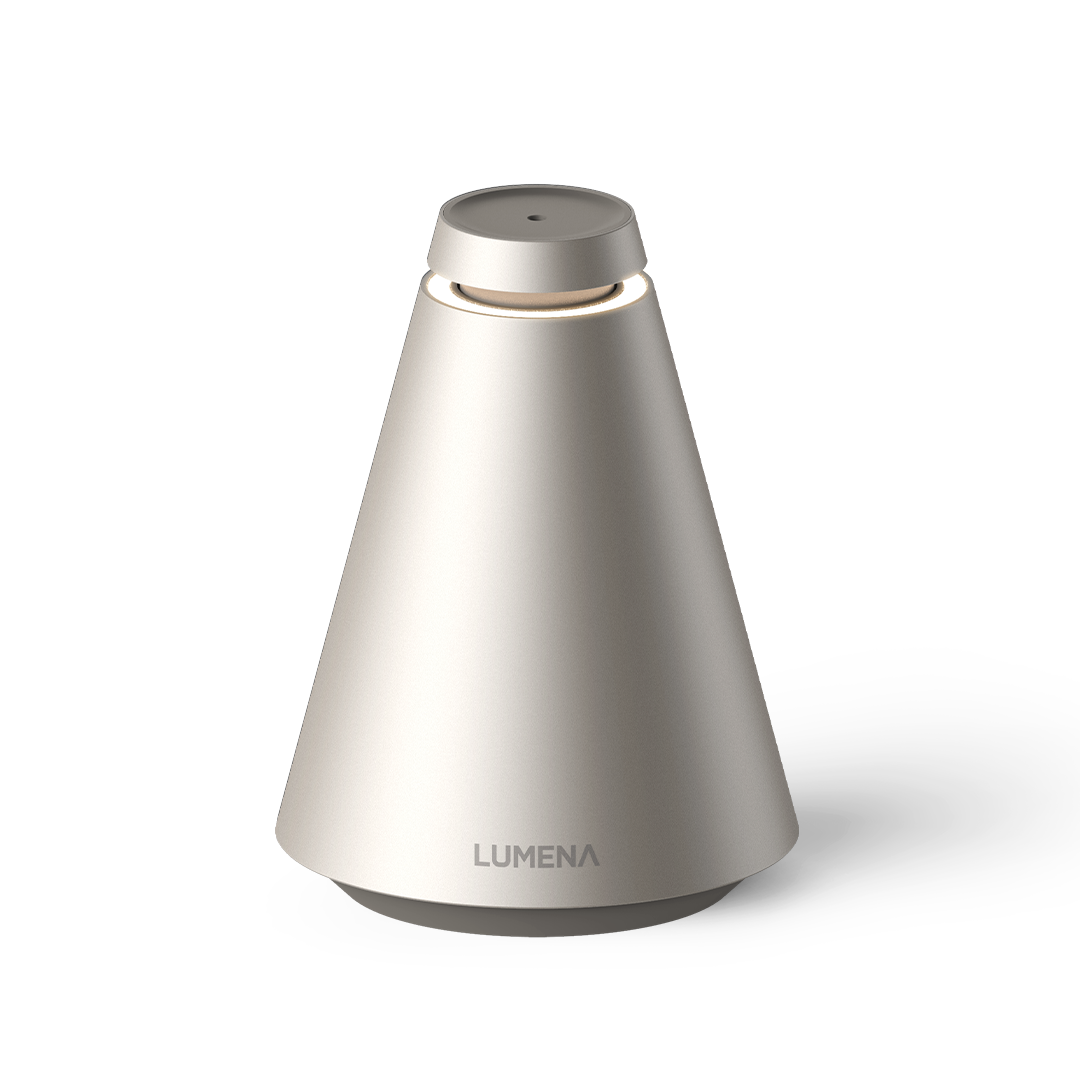 [LUMENA] THE SCENT AD1 | Waterless Aroma Diffuser for Essential Oils | Wireless Nebulizer | 190h Portable Fragrance Home Decor