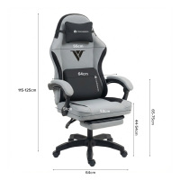 (JIJI SG) Gaming Chair Series - Racing office Chair / Legrest / Armrest