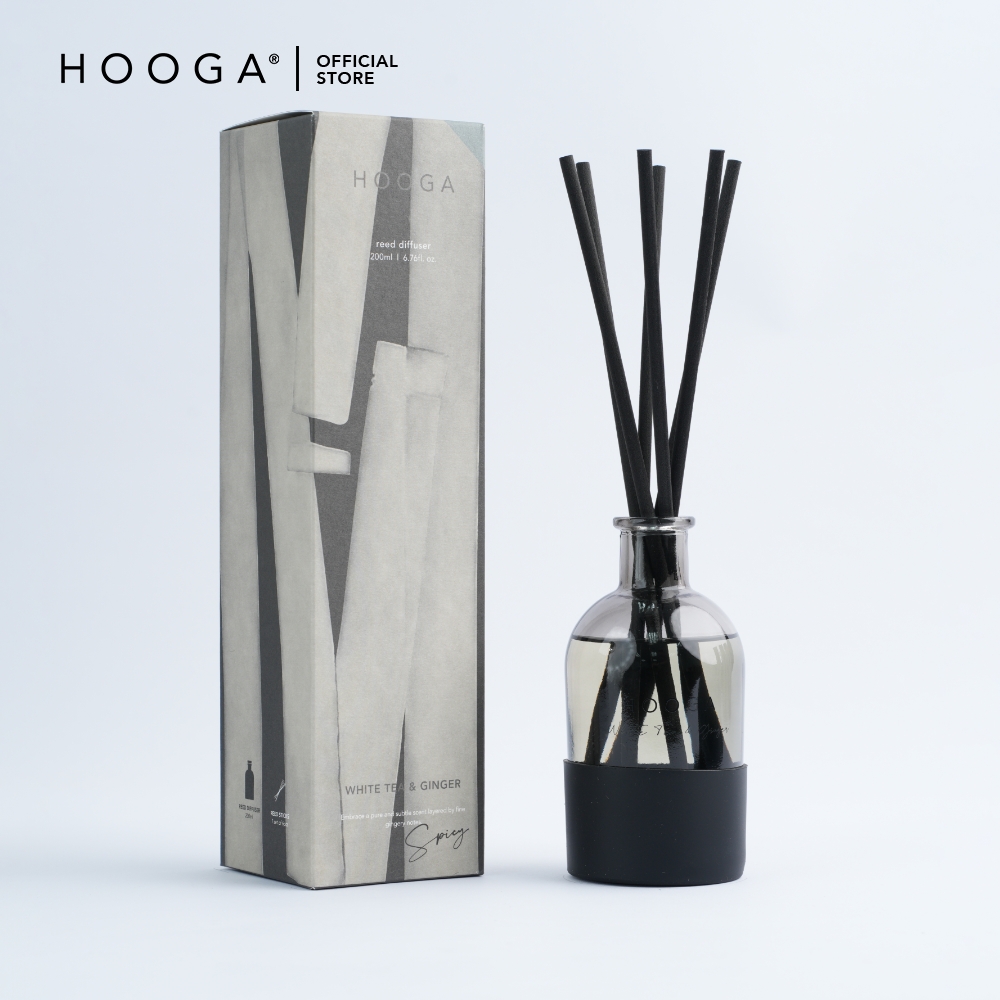 [6 NEW SCENTS] Hooga Black Series Reed Diffuser 200ml