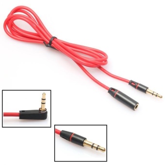 3.5mm Male to Female Stereo Audio Headphone Aux Extension Cord Cable 1.2m - intl