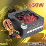 Quiet 650W For Intel AMD PC 12V ATX Computer Power Supply 12CM Fan 80+ Gold - intl
