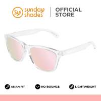 Sunday Shades Lucid - Rose Classic. Asian Fit Bounce Free Unisex Sunglasses.