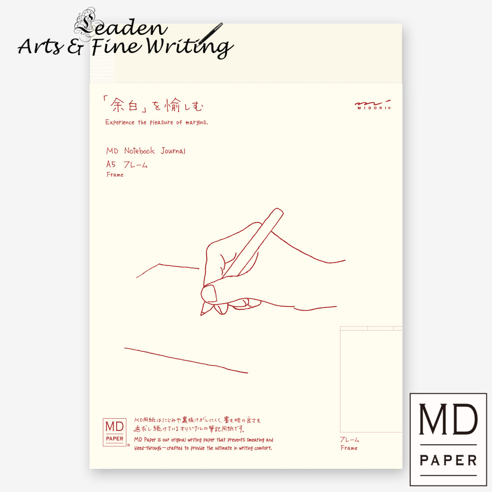 ﴾Leaden-AF﴿ Midori MD Notebook Journal One Page A Day Write Your Own Story