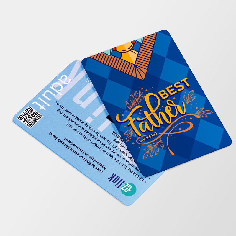 Ez Link Card (Best Father My Hero)