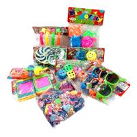 Partyforte Pinata Toy and Party Favour Fillers - 30 PCs of Assorted Toys + Confetti
