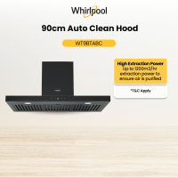 Whirlpool WT9BTABC 90cm Auto Clean T-Box Hood with 2 Years Warranty
