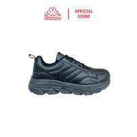 [Kappa] Unisex Black/White Low-Cut Sport Shoes (School Shoes) – KAAFB964