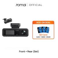 [2026 NEW] 70mai T400 Dashcam | 2.5K 3-Channel Dashcam | Built-in GPS | Infrared Night Vision | Supercapacitor | Grab Taxi