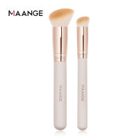 MAANGE 1pc Flawless Classic Foundation Brush & 1pc Concealer Brush