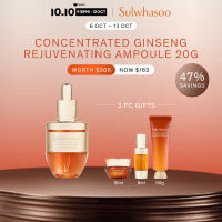 [6 - 13 Oct] Sulwhasoo Concentrated Ginseng Rejuvenating Ampoule 20g