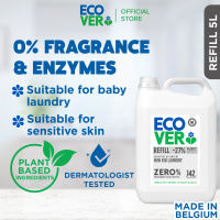 Ecover ZERO Non-bio Laundry Liquid 5L