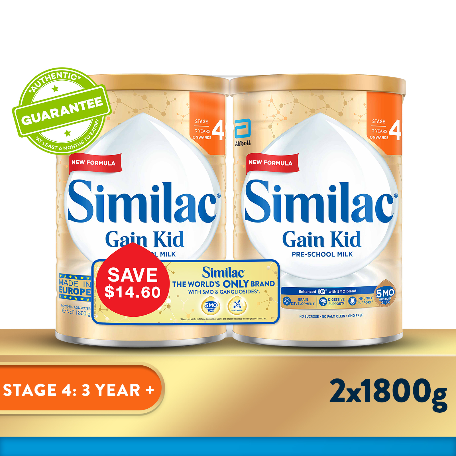 Similac gain hot sale stage 4