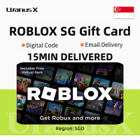 Roblox SG Roblox Gift Cards Robux(Universal gift card code for the Singapore）⚡Roblox Card R Coin Top up⚡Roblox SG Region—SGD 10~SGD 100⚡UranusX.SG 24 hours online