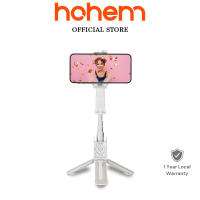 Hohem iSteady Q Smart Selfie Stick Tripod with 360° AI Tracking - White