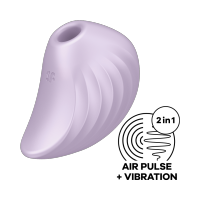 Satisfyer Pearl Diver Air Pulse + Vibrator (Pink)