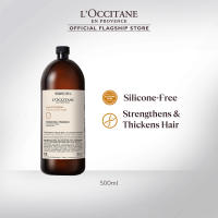 L’Occitane Volume & Strength Shampoo Refill 500ml – Silicone-Free Strengthens & Thickens Hair
