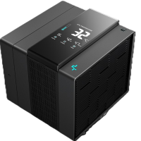 DEEPCOOL ASSASSIN IV 4S VC ELITE VC VISION - CPU Cooler 1x 120 mm 1 x 140mm FDB Fans Black / White