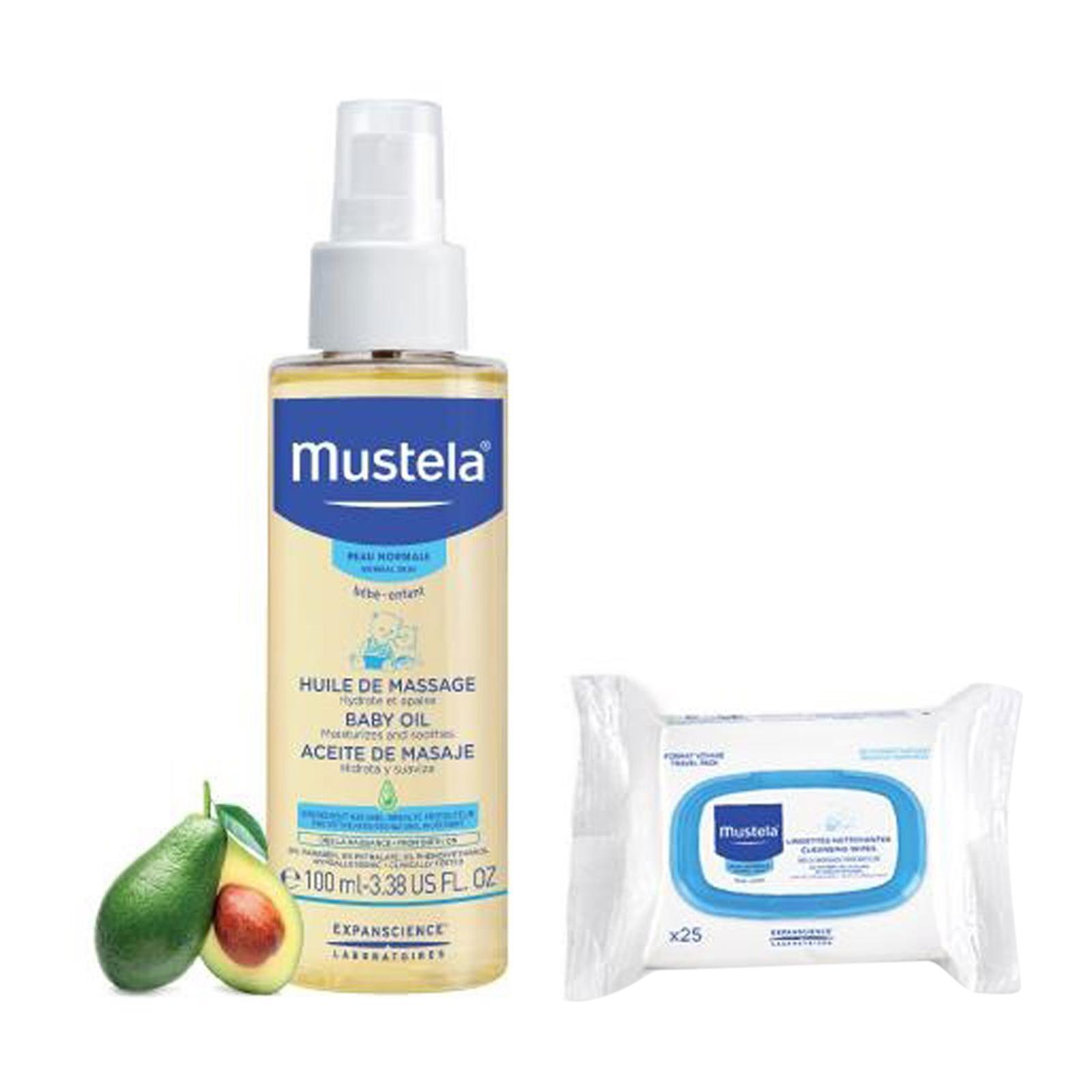 mustela baby oil