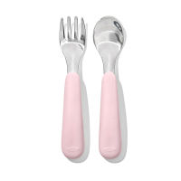 OXO Tot Fork And Spoon Set Learns To Self-Feed